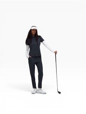 Lululemon Stretch Twill Golf Pants in True Navy, size 24, XS